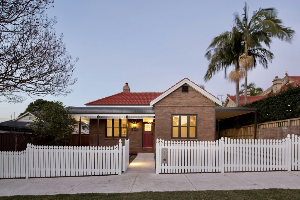 Brick family home in a Sydney suburb